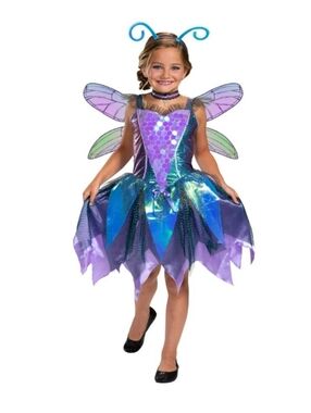 Magical Darling Dragonfly Fairy Costume Playdate Holiday Birthday Gift Dress Up